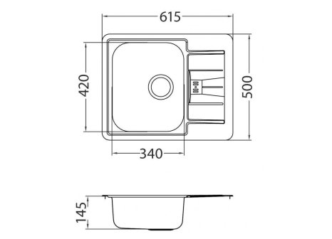Alveus LINE 60 SATIN