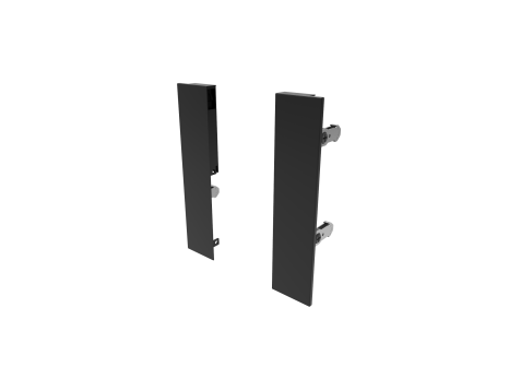 Cemux kování pro potravinovou skříň H Box SLIM černá 450mm