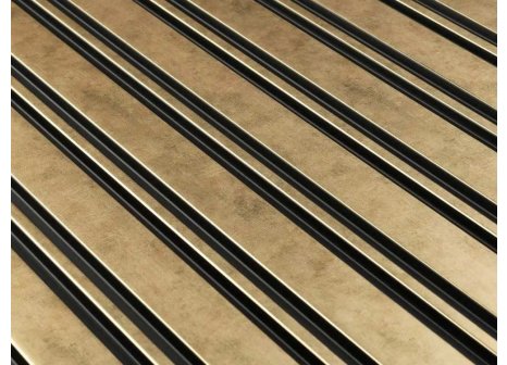 Obkladové lamely MILO zlatý 2,7 m