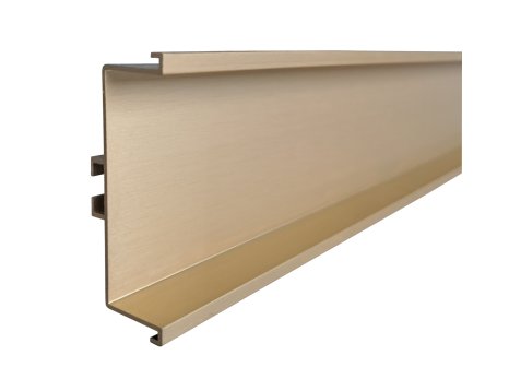 profil pro bezúchytkové dveře - C -2050mm zlatá broušená