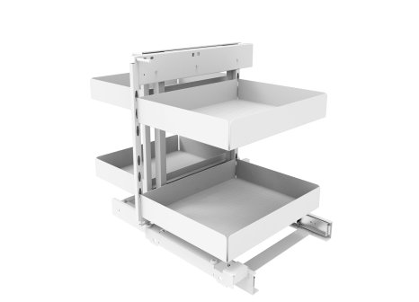 Cemux Corner Comfort Iron Line s tlumením 900 mm bílá