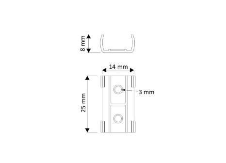Držák pro vypínač IR pohybový IR-S01-24W