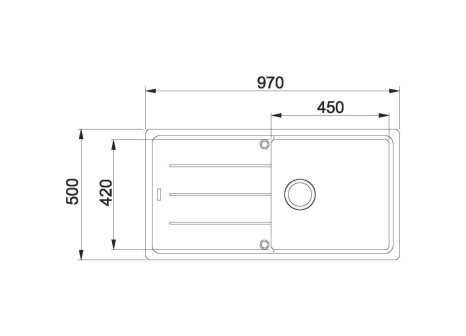 Set Franke G138 BFG 611 + FC 9547