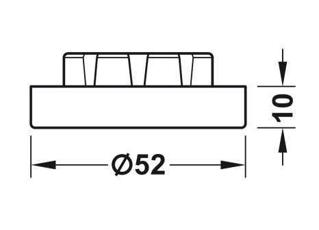 Häfele AXILO distanční kroužek