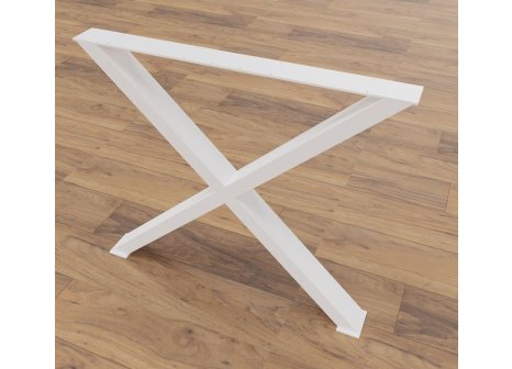 ARdesign stolová podnož X, 710 bílá