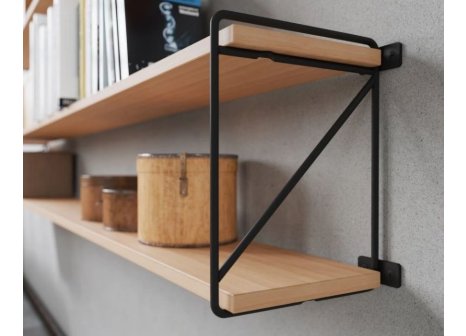 Policová konzole Baro II černá