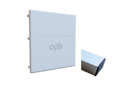 OPK EUROPE SPACESHIP 80 krytka horní kolejnice Typ A 33 x 33 mm stříbrná