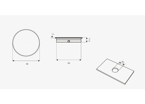Cemux bezdrátová nabíječka UNO bílá