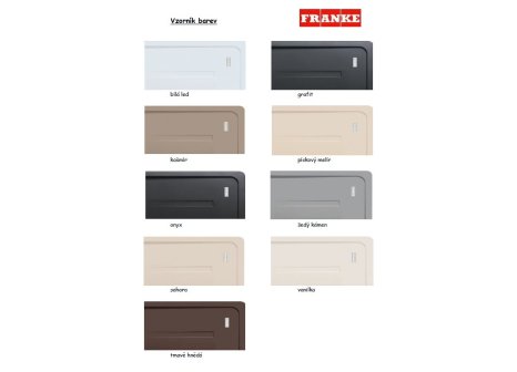 Set Franke G117 BSG 611-62 + FC 9541