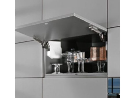 Aventos - HK-S 20K2E01 silný + krytky tmavě šedé