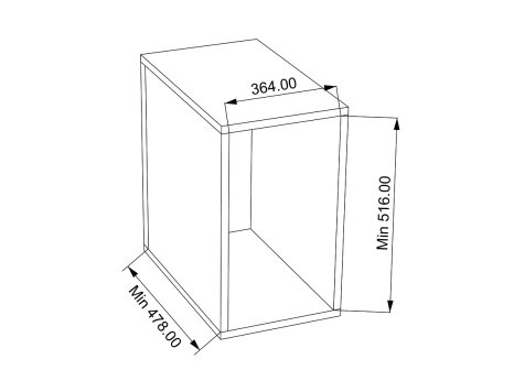Cemux Style 40-3D plné dno tlumení chrom/bílá