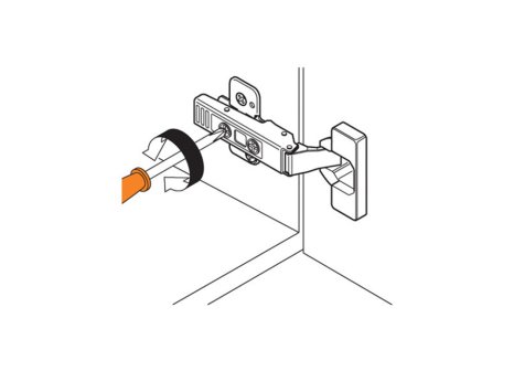 BLUM 70T3550.TL CLIP TOP závěs 110° naložený TIP-ON