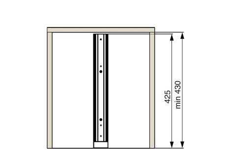 Šatní věšák výsuvný na ramínka s dotlumením antracit