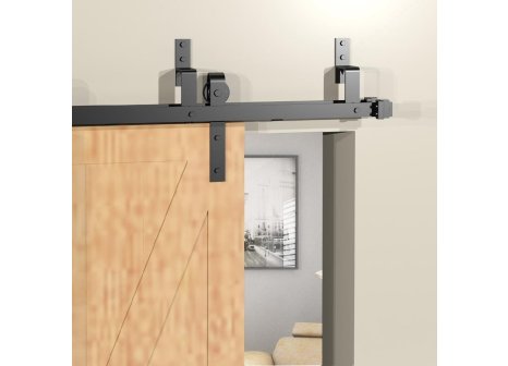 Valcomp Design line držák pro dvojité horní vedení, černý mat