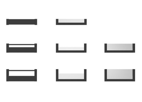 Cemux H Box SLIM vnitřní zásuvka antracit H167 čelní sklo H70
