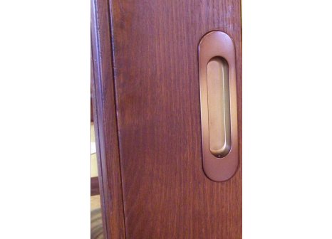 Úchytka Avoca 1 zápustná bronz