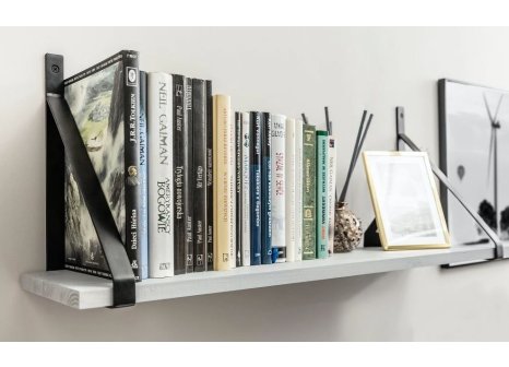 Policová konzole TRIA černá