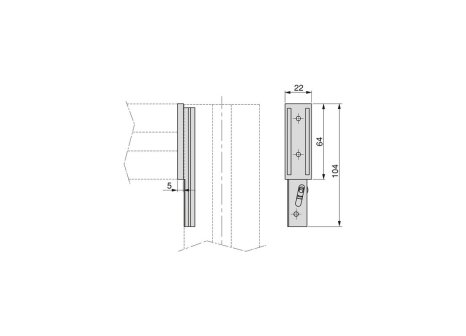 ZERO spojovací komponent pro konstrukční profil kamenná šedá
