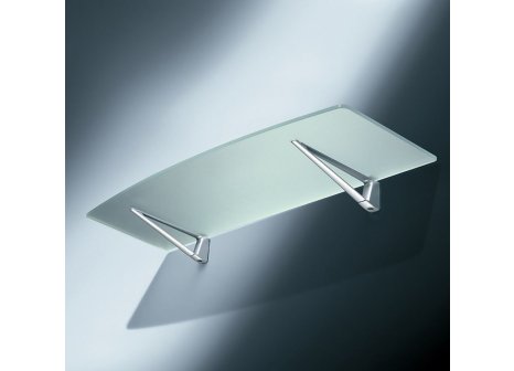 Podpěra policová Alberto satin chrom