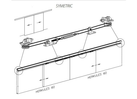 Valcomp HERKULES sada symetric