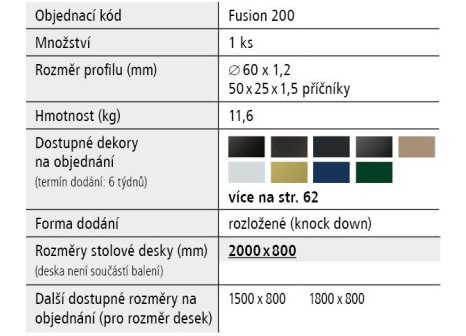 Stolová podnož NERIA