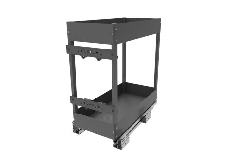 Cemux IRON Line 30-3D plné dno s tlumením antracit