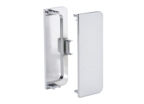 Koncovka plná k profilu C RAL plast