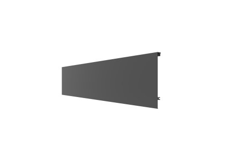 Cemux H Box SLIM vnitřní skleněné bočnice antracit H199/500 mm čelní panel