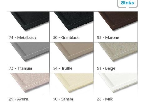 Set Sinks AMANDA 990 + baterie