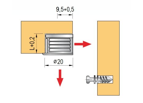 Excentr policový SE 02