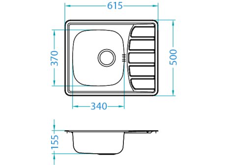 Alveus ZOOM 10 NAT + Riviera X
