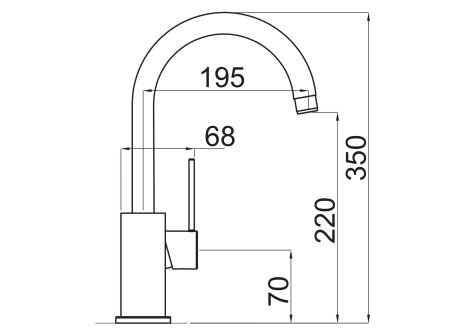 Sinks FRAME 457 akční set + VITALIA pureblack