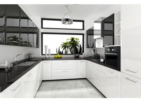 Dvířka oboustranný MAT - tvar L1