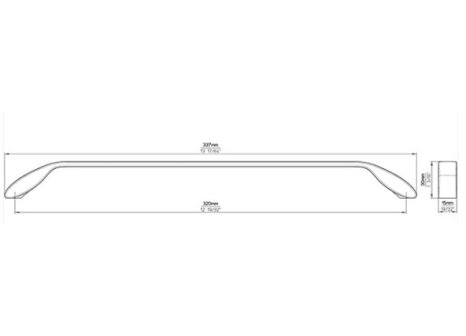 Úchytka Simona nikl broušený