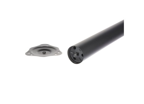 Stolová noha průměr 60 mm - výška 710 mm - Černá matná