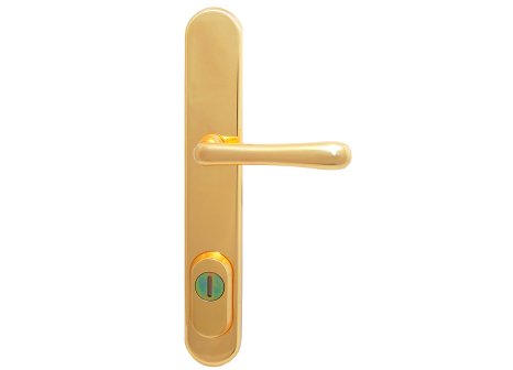 Element bezpečnostní kování K1 klika/klika starobronz - 72 mm