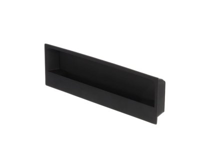 Úchytka Ilona zápustná černá matná