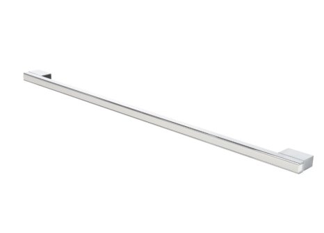 Úchytka Verona lesklý chrom / matná bílá