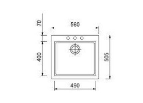Set Sinks CUBE 560 + baterie