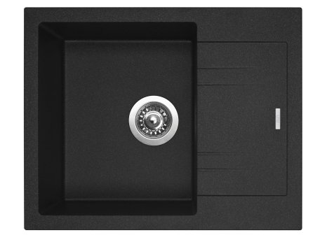 Sinks LINEA 600 N - Černá granitová, Granblack