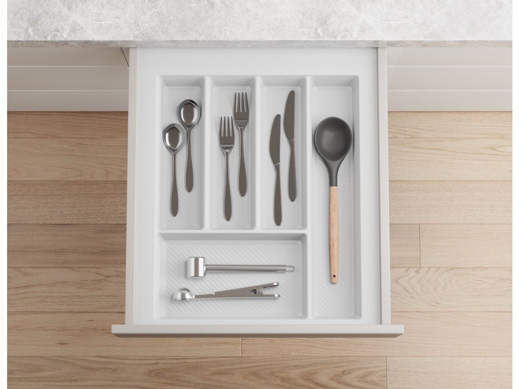 Cemux příborník STAR bílý 500/500 mm