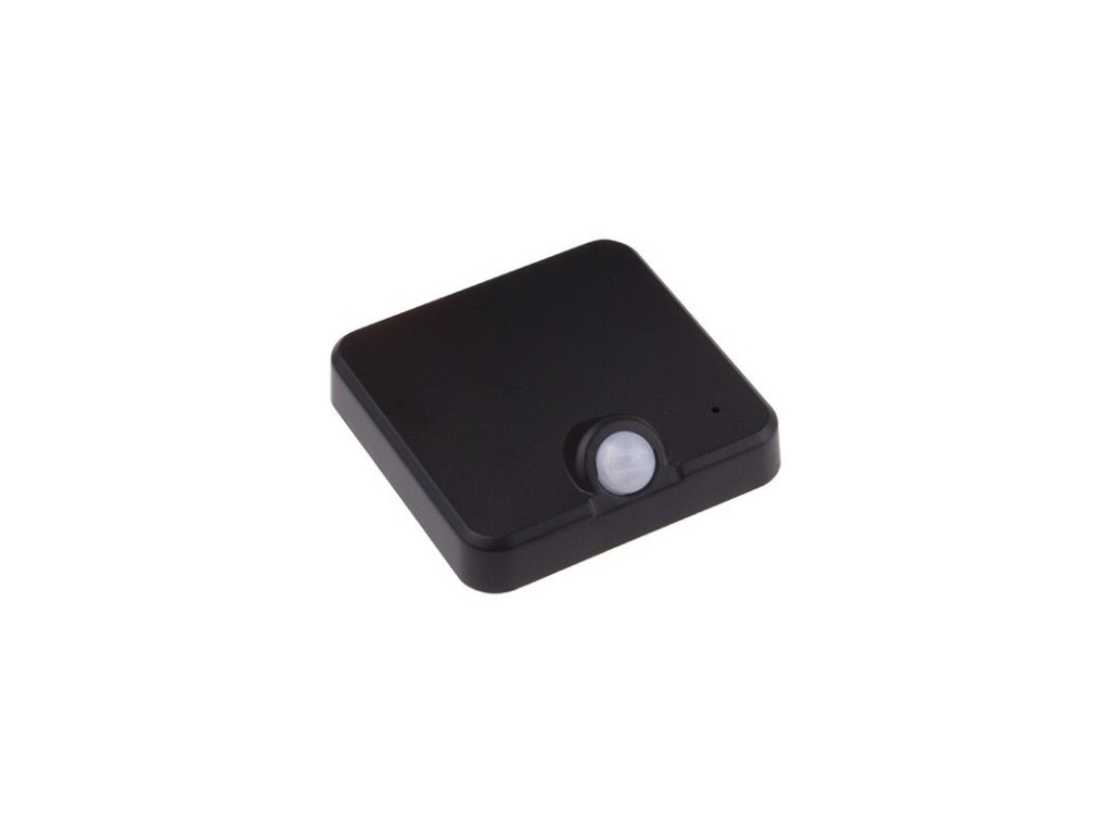 LED bezdrátový senzor DELI PIR černý samostatný