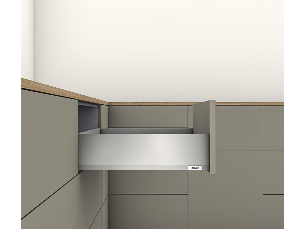 Merivobox 40kg šedá K 350mm Blumotion/TOB