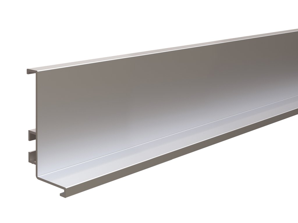 Profil pro bezúchytkové dveře J -délka 4100mm hliník broušený