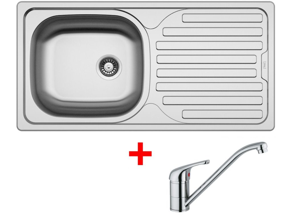 Set Sinks CLASSIC 860 V matný + baterie