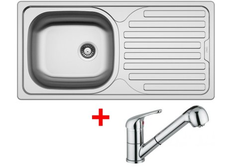 Set Sinks CLASSIC 860 V matný + baterie