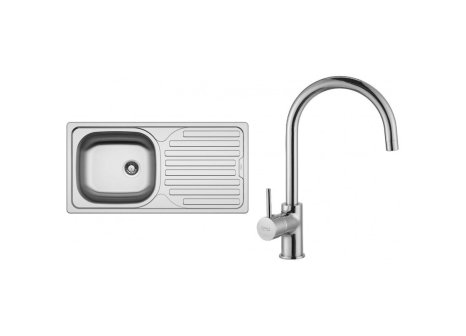 Set Sinks CLASSIC 860 V matný + baterie
