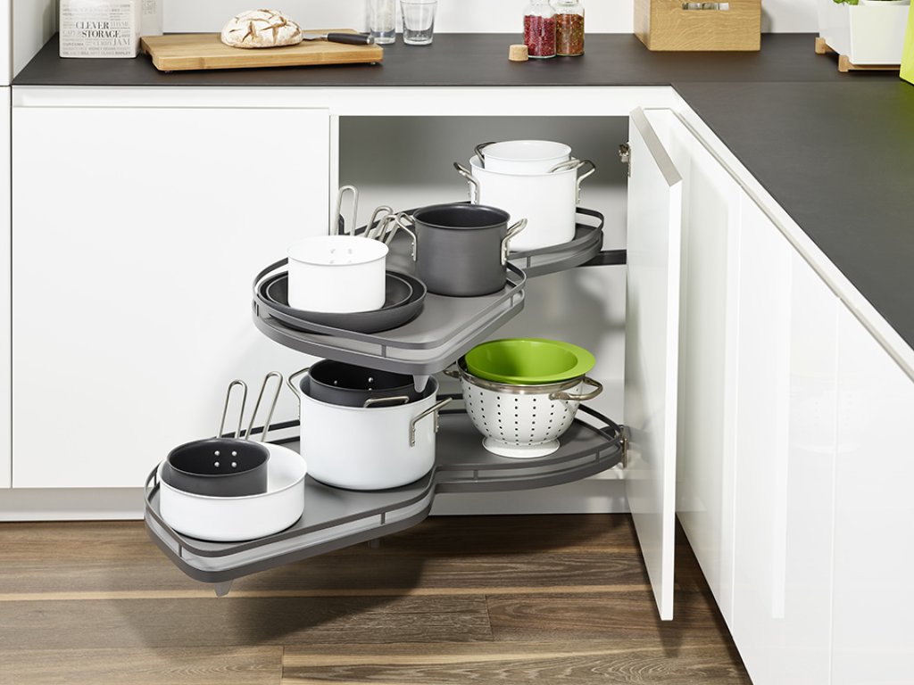 KESSEBÖHMER- LE MANS II sada polic Arena Style dno antracit