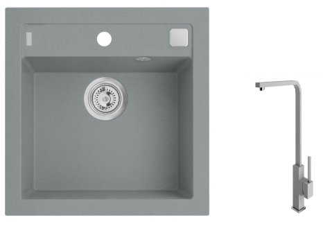 Alveus FORMIC 20 + AFRA - Šedá, Beton