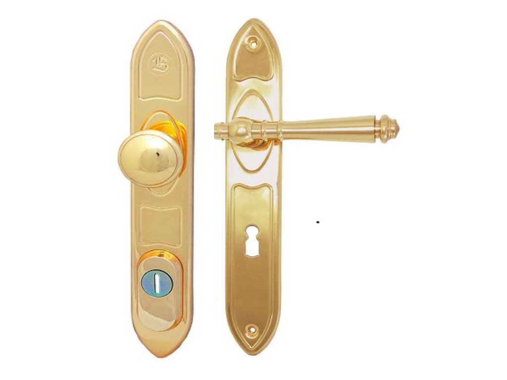 Tradition bezpečnostní kování K1 klika/koule lesklý nikl